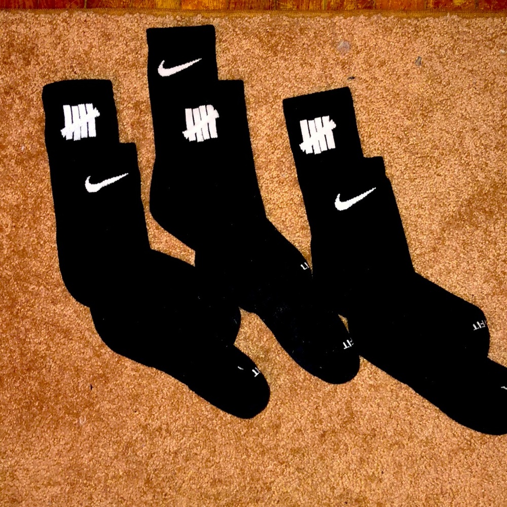 Nike x UNDFTD Dri fit socks sz L 3 pack